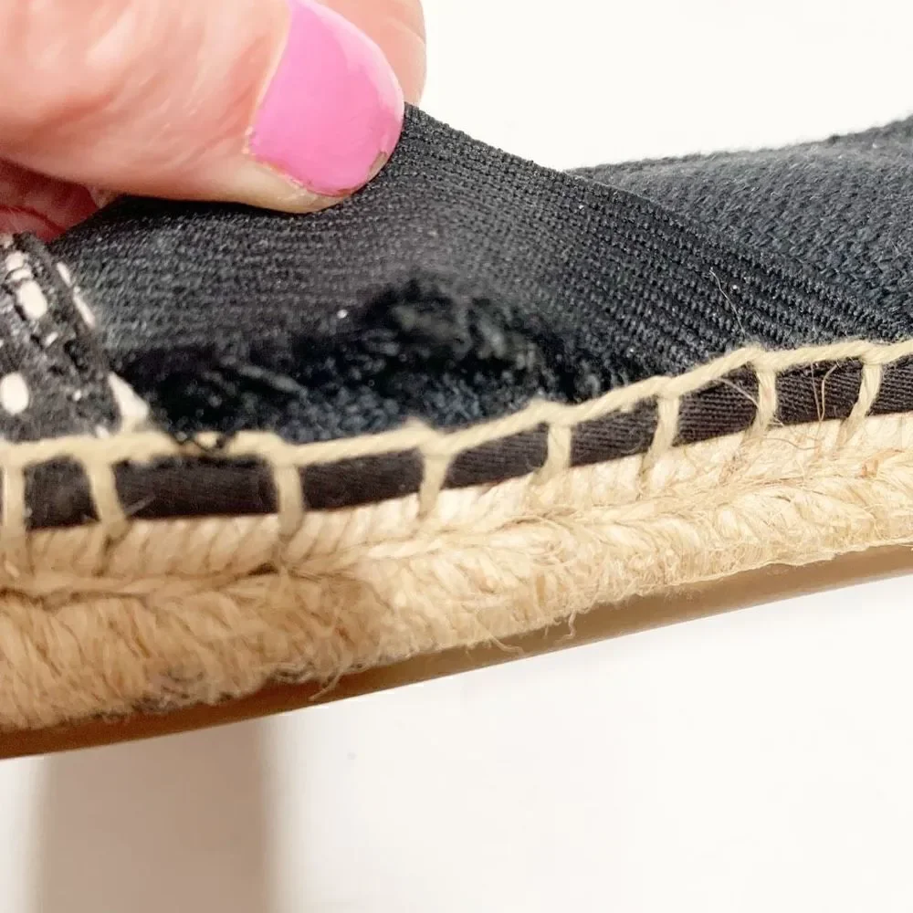 Sperry Top-Sider Women's Katama Cape Ballet Flat in Black/White Tribal Print 6.5